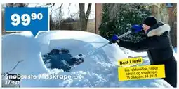 Biltema Snøbørste / isskrape tilbud