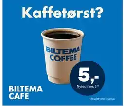 Biltema Kaffetørst? tilbud