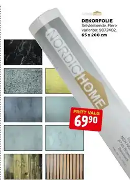 jem & fix DEKORFOLIE tilbud