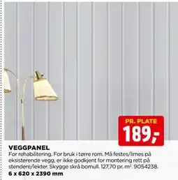 jem & fix VEGGPANEL tilbud