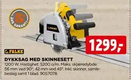jem & fix DYKKSAG MED SKINNESETT tilbud