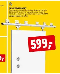 jem & fix SKYVEDØRSSETT tilbud