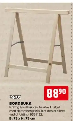 jem & fix BORDBUKK tilbud