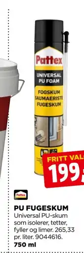 jem & fix PU FUGESKUM tilbud