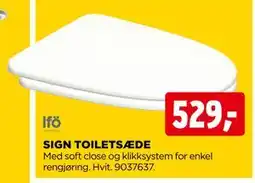 jem & fix SIGN TOILETSÆDE tilbud