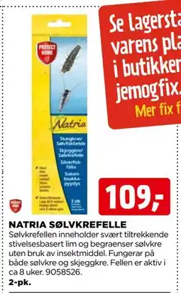 jem & fix NATRIA SØLVKREFELLE tilbud