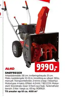 jem & fix SNØFRESER tilbud