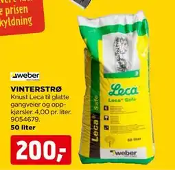 jem & fix VINTERSTRØ tilbud