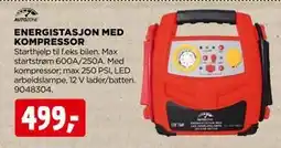 jem & fix ENERGISTASJON MED KOMPRESSOR tilbud