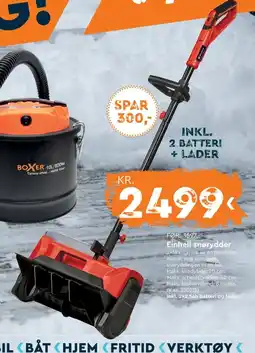 Mekk Einhell snørydder tilbud