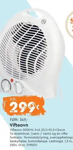 Mekk Vifteovn tilbud