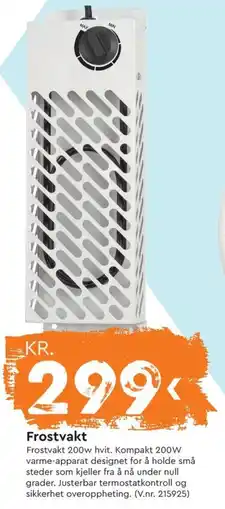 Mekk Frostvakt tilbud