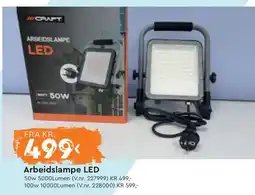 Mekk Arbeidslampe LED tilbud