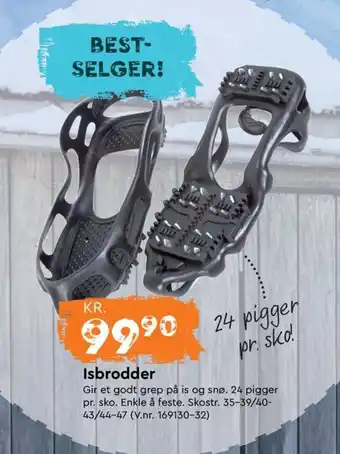 Mekk Isbrodder tilbud