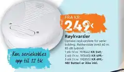 Mekk Røykvarsler tilbud