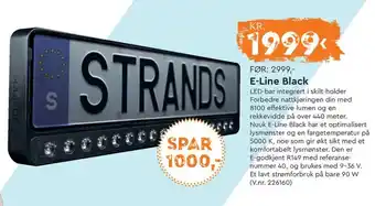 Mekk E-Line Black tilbud