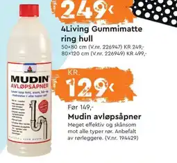 Mekk Mudin avløpsåpner tilbud