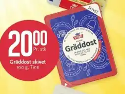 CC Mat Gräddost skivet , Tine tilbud