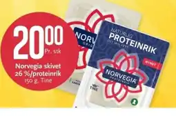CC Mat Norvegia skivet 26 %/proteinrik , Tine tilbud