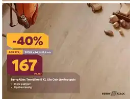 Megaflis Berry Alloc Trendline 8 XL Lily Oak laminatgulv tilbud