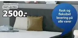 JYSK Gavl 150x124 cm tilbud