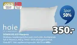 JYSK DOWNLIKE ECO fiberpute tilbud