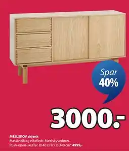 JYSK MEJLSKOV skjenk tilbud