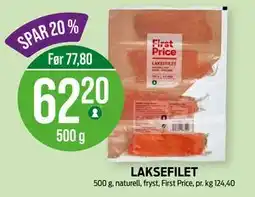 Kiwi LAKSEFILET tilbud