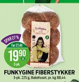 Kiwi FUNKYGINE FIBERSTYKKER tilbud