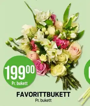 Kiwi FAVORITTBUKETT tilbud