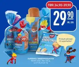 Rema 1000 SUPERHELT BRØDPRODUKTER tilbud