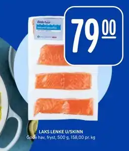 Rema 1000 LAKS LENKE U/SKINN tilbud