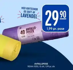 Rema 1000 AVFALLSPOSE tilbud