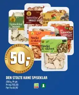 Coop Obs DEN STOLTE HANE SPISEKLAR tilbud