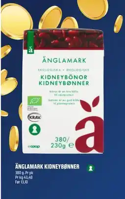 Coop Obs ÄNGLAMARK KIDNEYBØNNER tilbud
