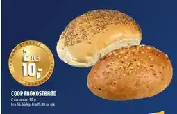 Coop Obs COOP FROKOSTBRØD tilbud