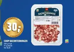 Coop Obs COOP BACONTERNINGER tilbud