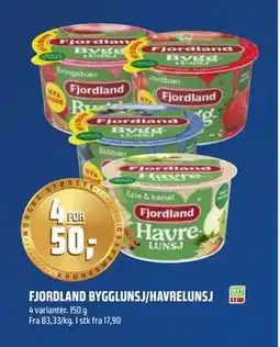 Coop Obs FJORDLAND BYGGLUNSJ/HAVRELUNSJ tilbud
