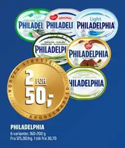 Coop Obs PHILADELPHIA tilbud