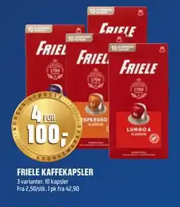 Coop Obs FRIELE KAFFEKAPSLER tilbud
