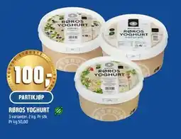 Coop Obs RØROS YOGHURT tilbud