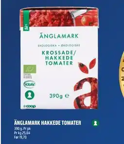 Coop Obs ÄNGLAMARK HAKKEDE TOMATER tilbud