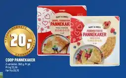 Coop Obs COOP PANNEKAKER tilbud