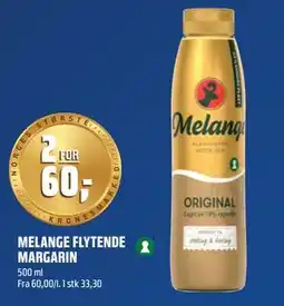 Coop Obs MELANGE FLYTENDE MARGARIN tilbud