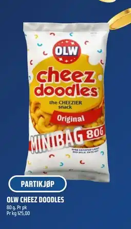 Coop Obs OLW CHEEZ DOODLES tilbud