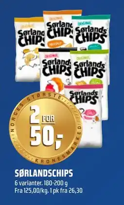 Coop Obs SØRLANDSCHIPS tilbud