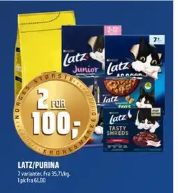 Coop Obs LATZ/PURINA tilbud