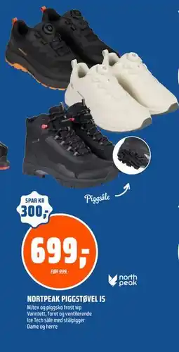 Coop Obs NORTPEAK PIGGSTØVEL IS tilbud
