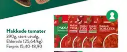 Jacobs Hakkede tomater tilbud