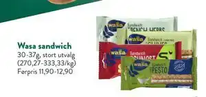 Jacobs Wasa sandwich tilbud